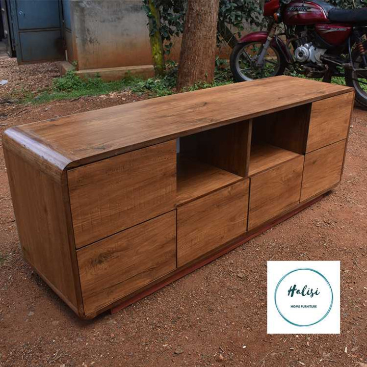 Curved Edge TV Stand